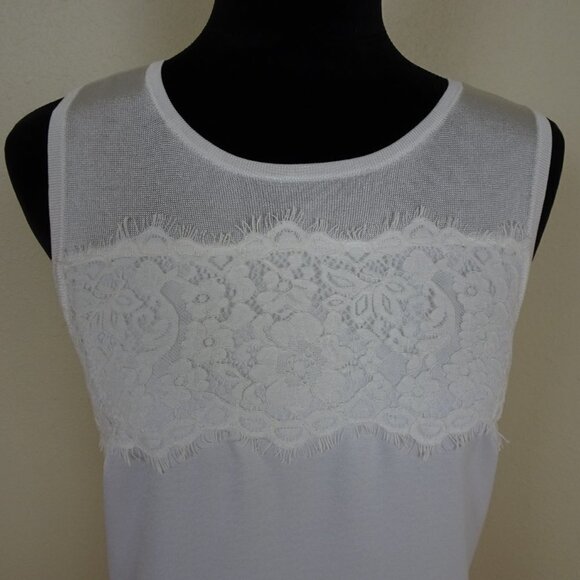 White House Black Market Lace Tank Top Women's Size Small NEW - Picture 2 of 6